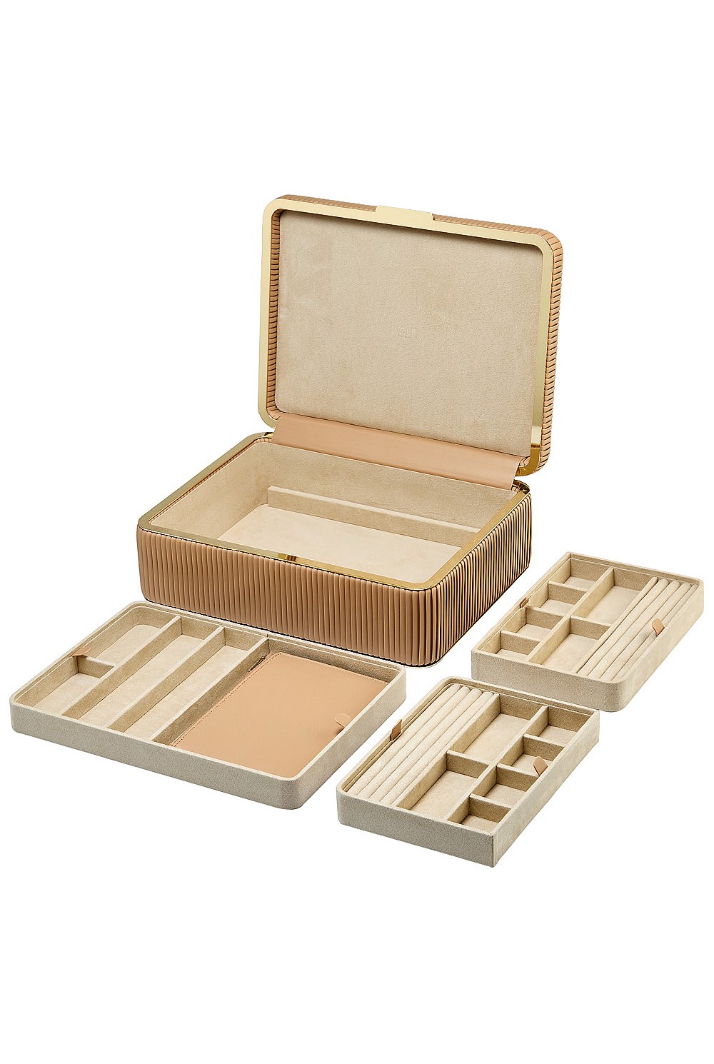 Bella Large Jewellery Box Mocha