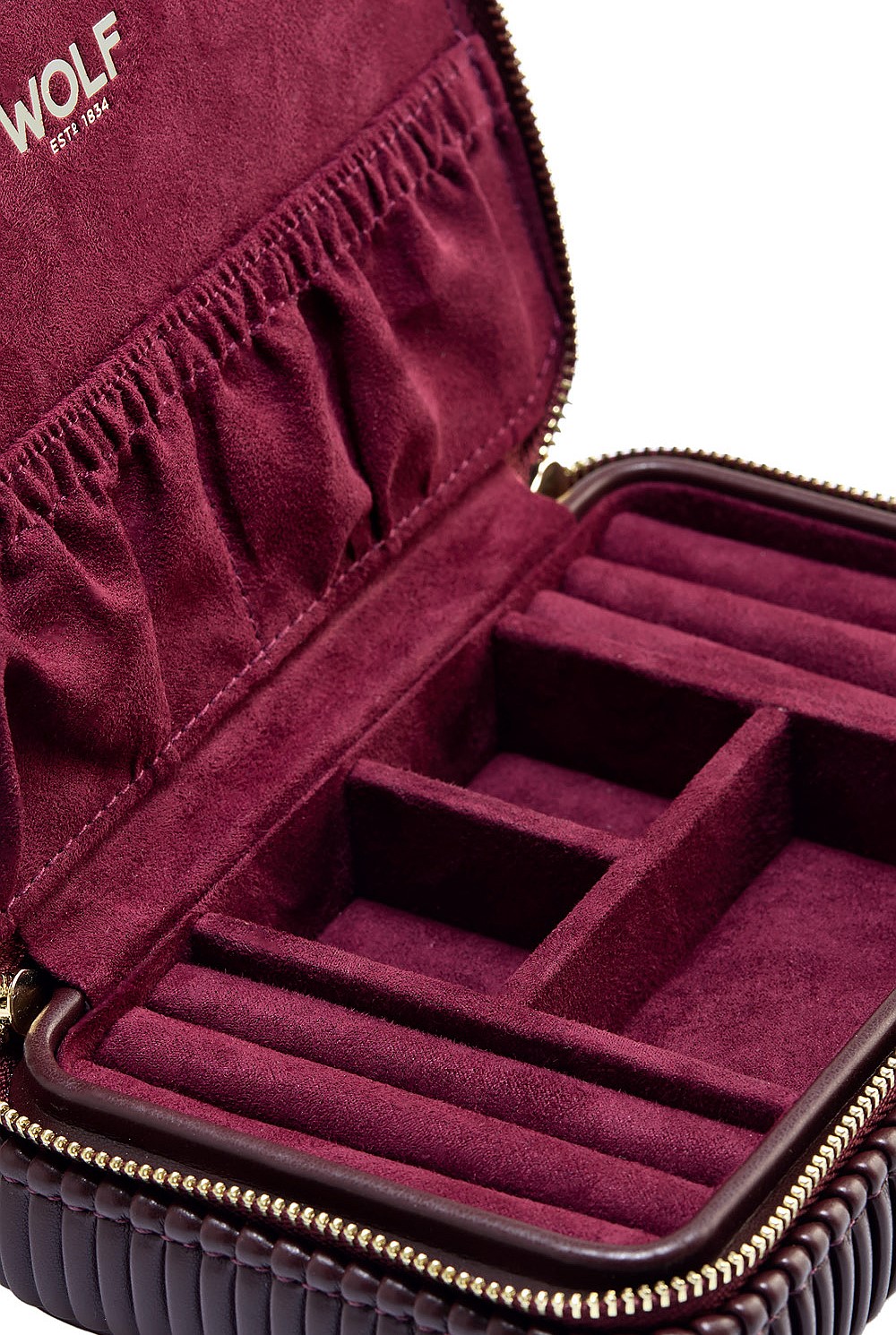 Bella Travel Zip Case Bordeaux