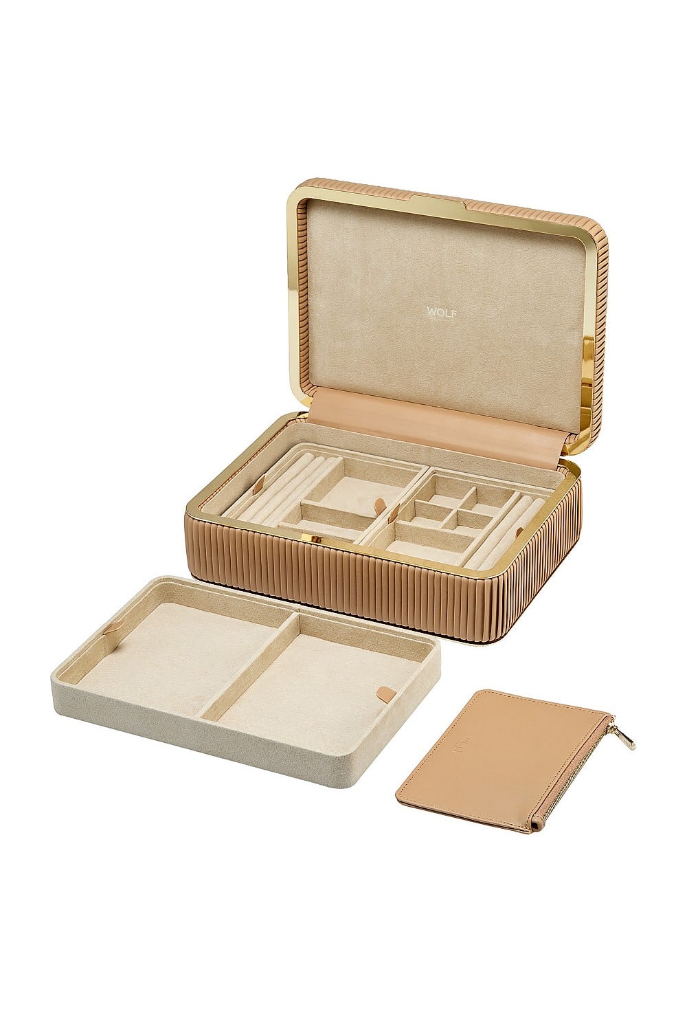 Bella Medium Jewellery Box Mocha