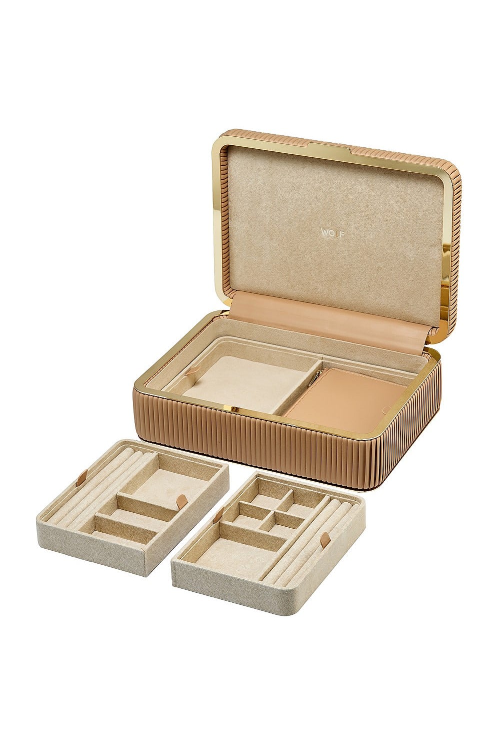 Bella Medium Jewellery Box Mocha