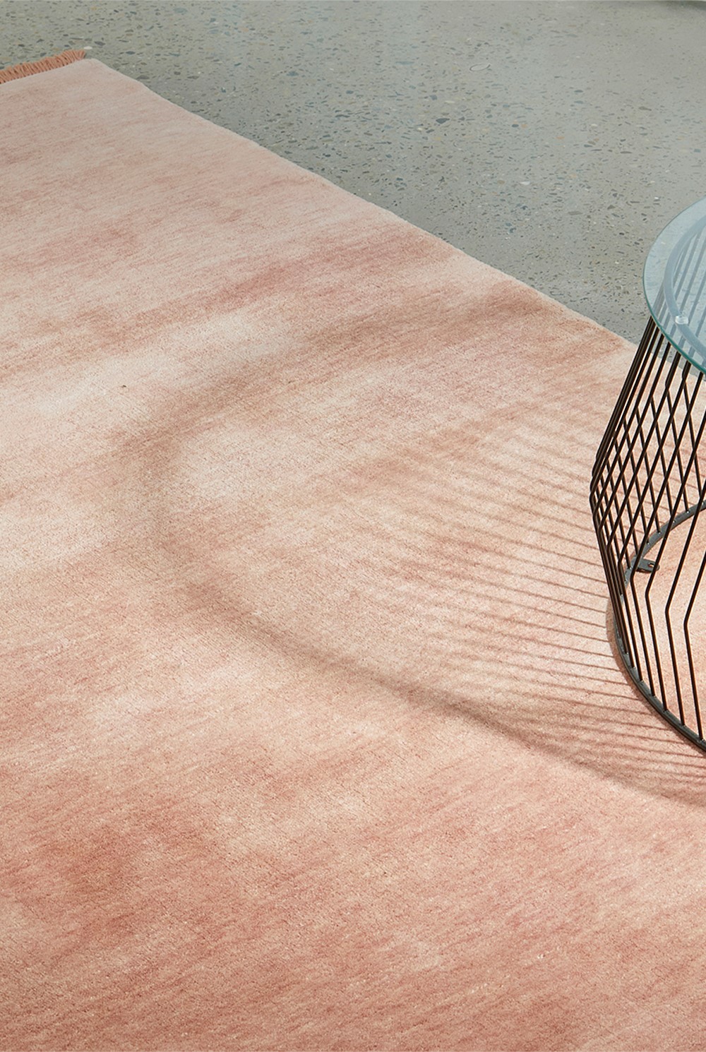 Kinship Blush  Pink Rug 330x240cm