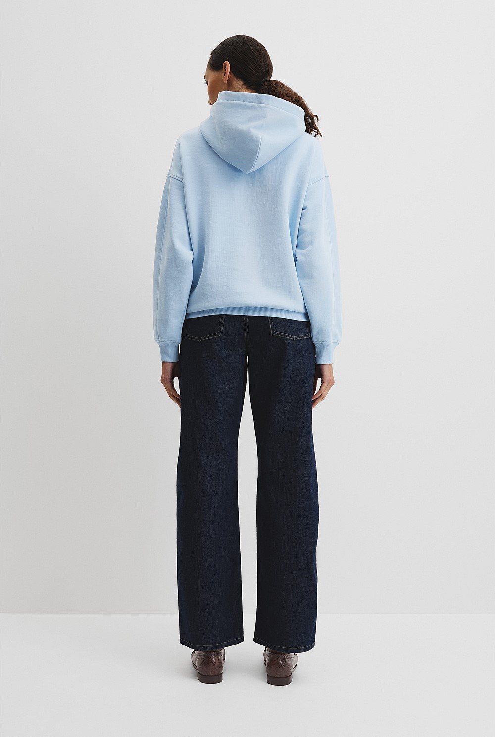 Australian Good Earth Cotton Pull Over Hooded Sweat