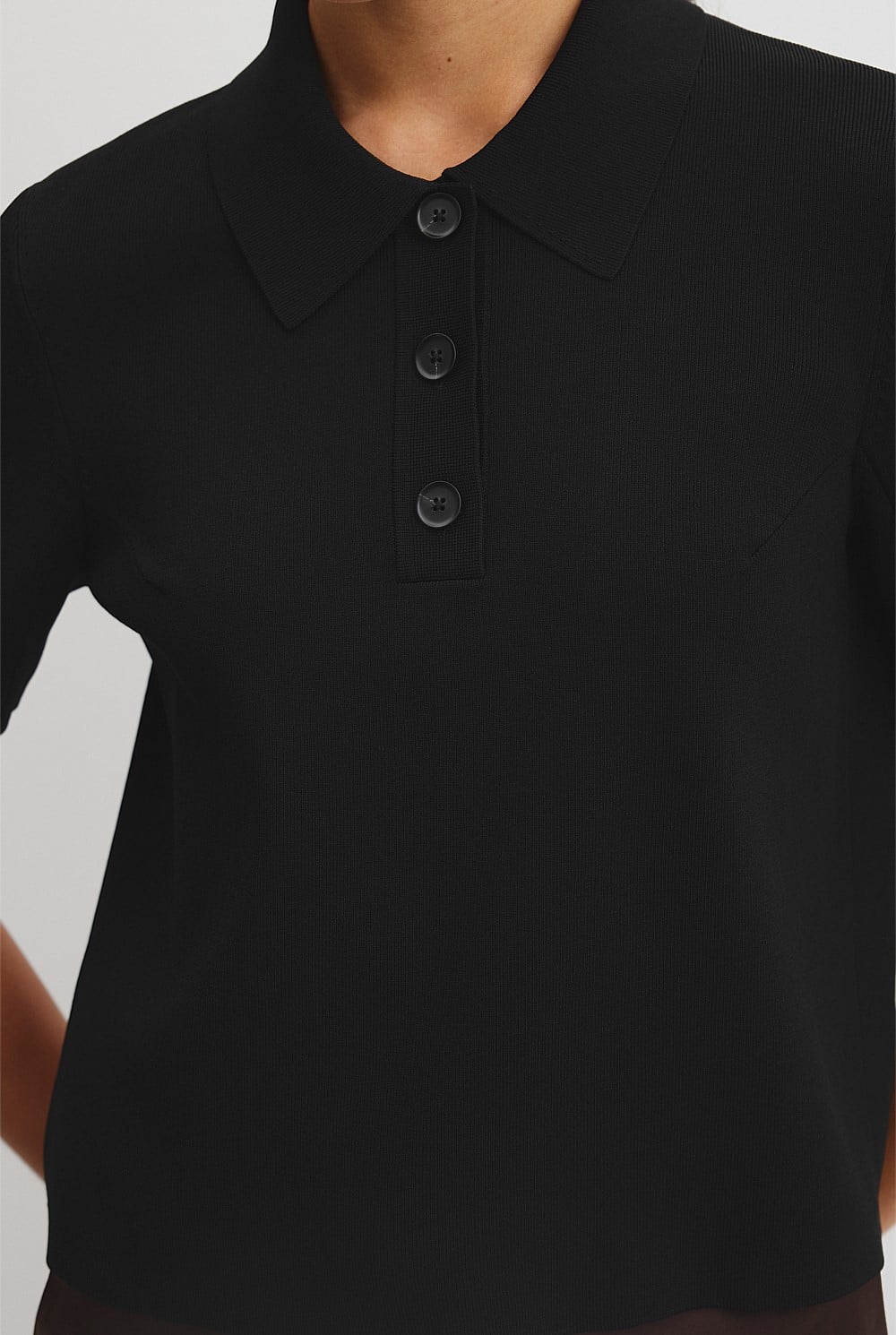 Compact Knit Polo