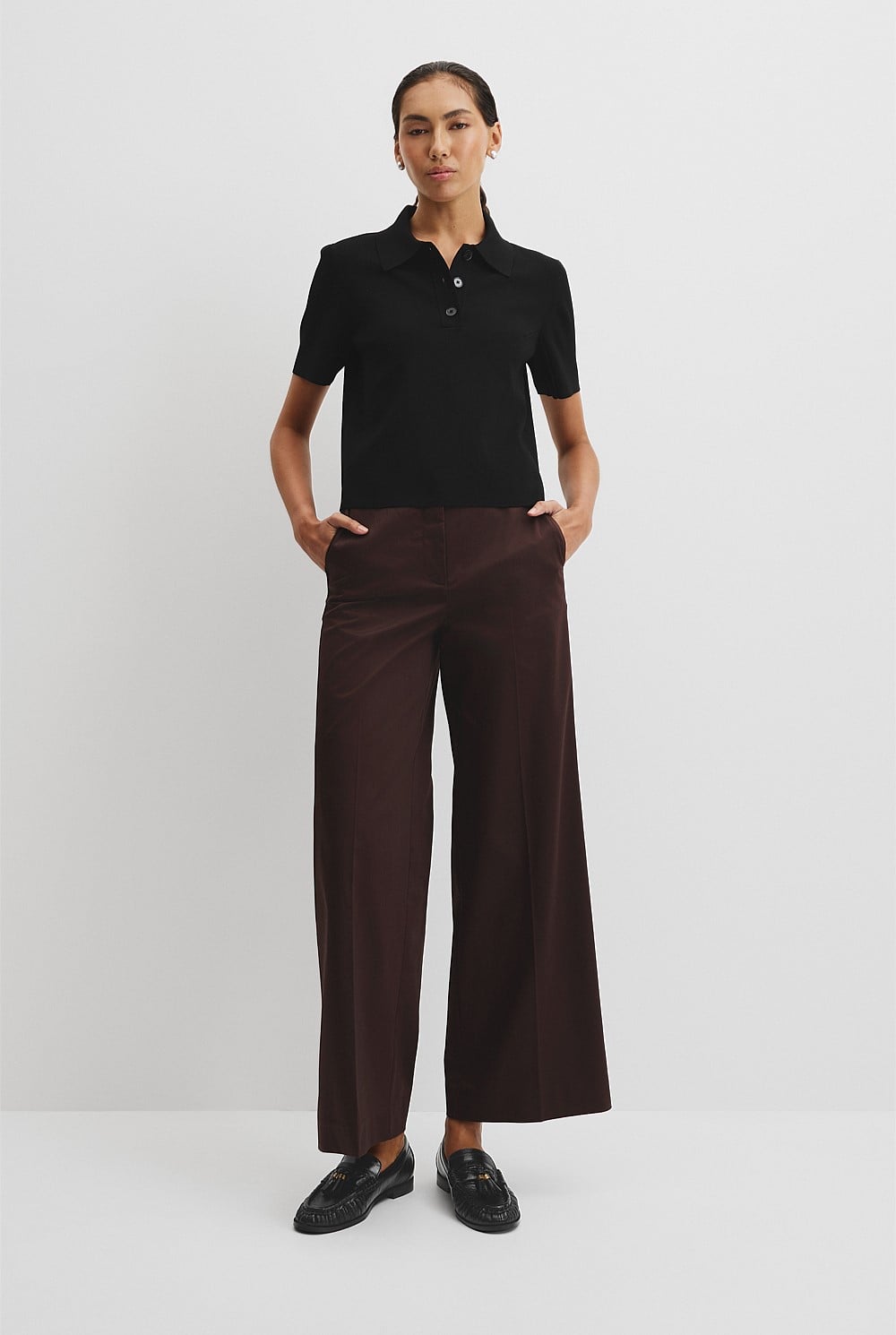 Compact Knit Polo