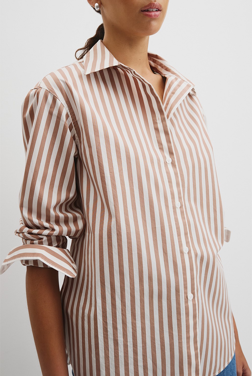Australian Cotton Classic Stripe Shirt