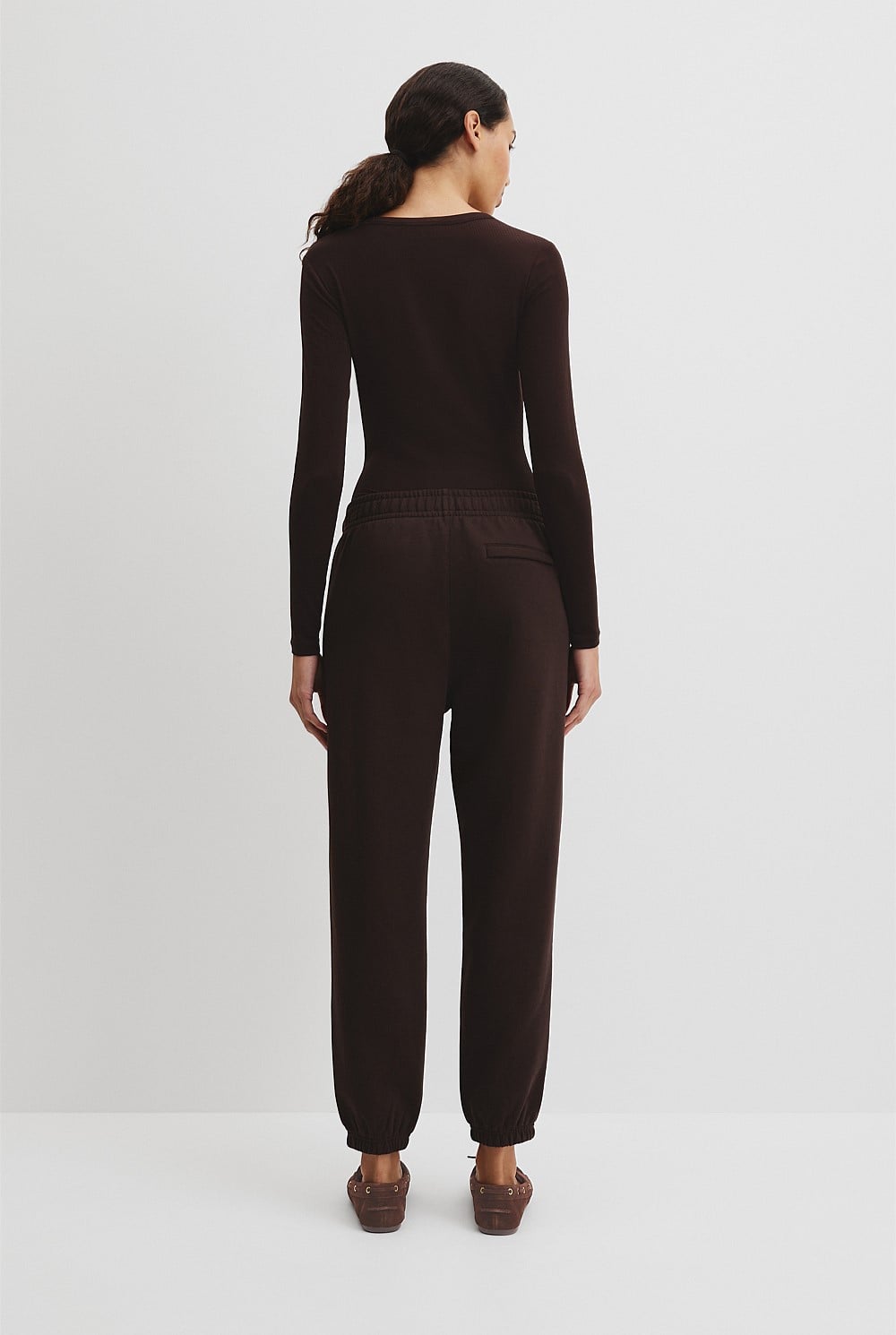 Australian Good Earth Cotton Cuffed Track Pant