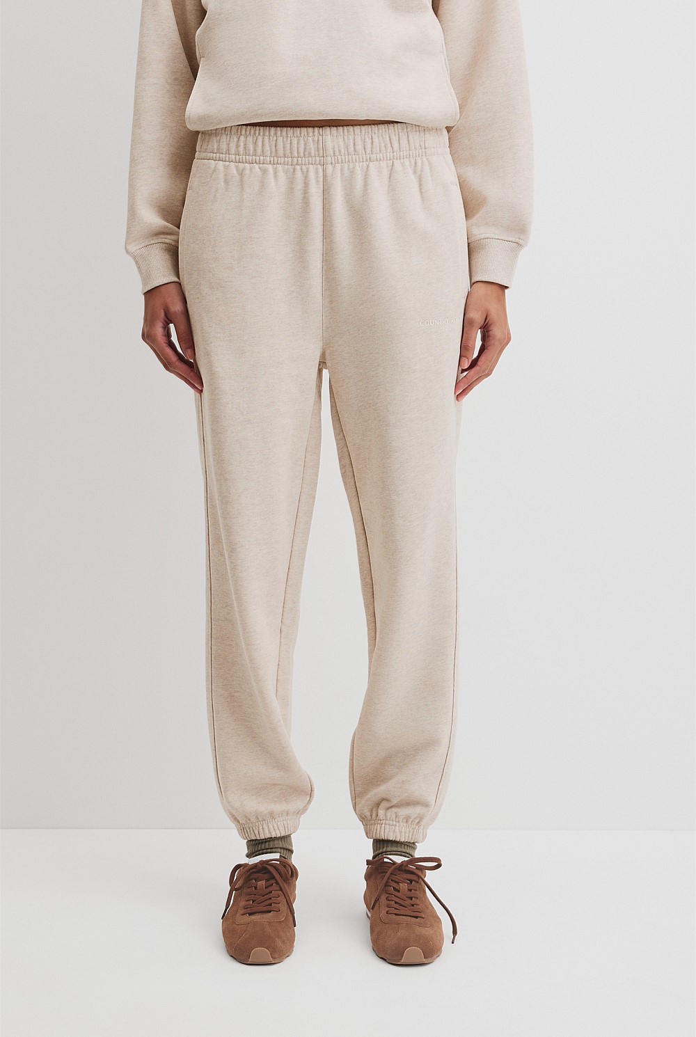 Australian Good Earth Cotton Cuffed Track Pant