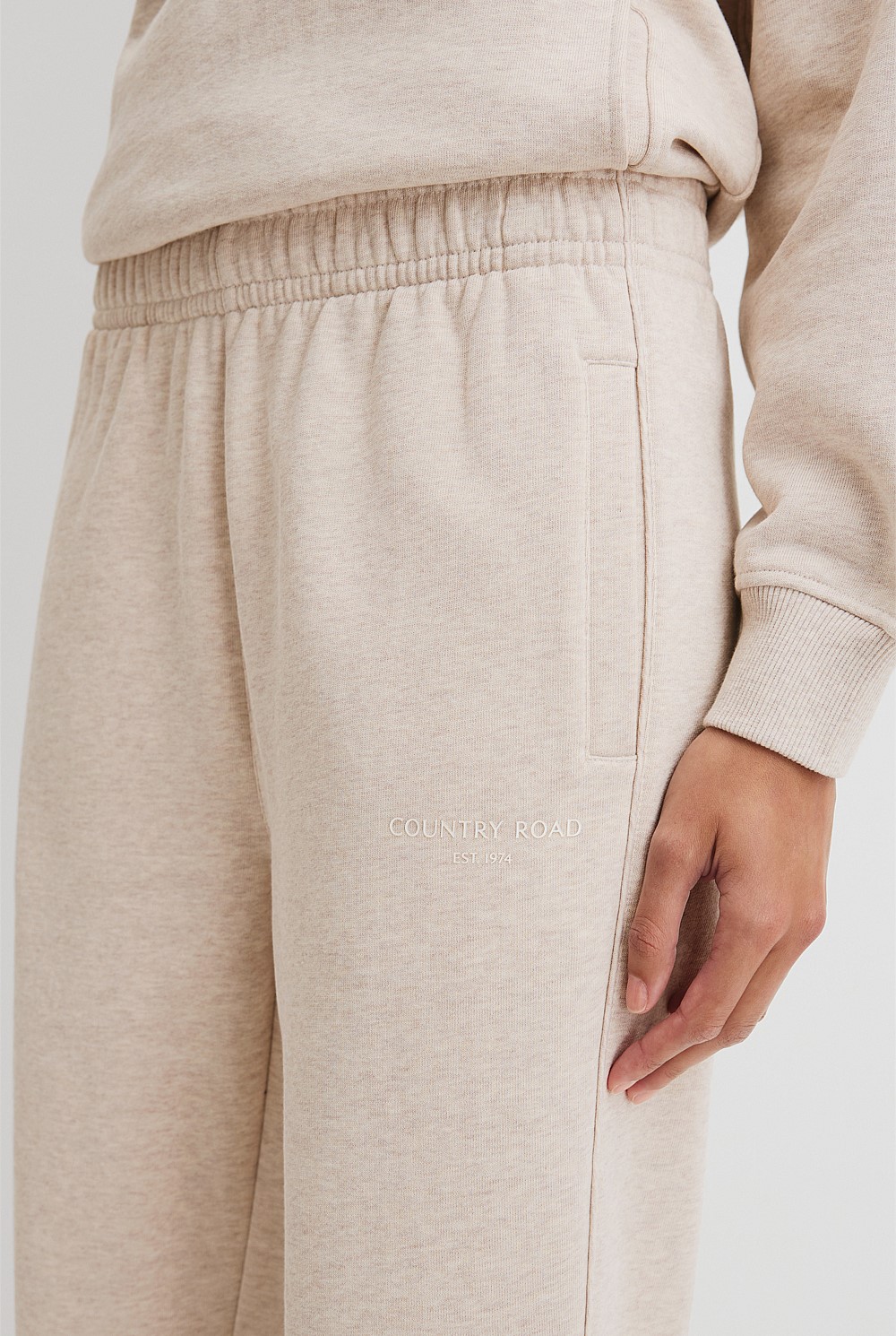 Australian Good Earth Cotton Cuffed Track Pant