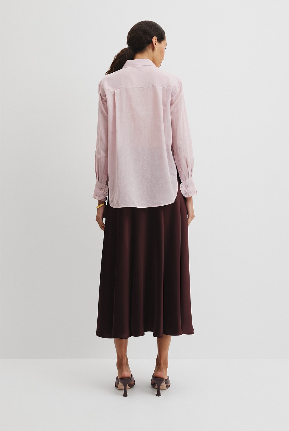 Soft Ruffle Blouse