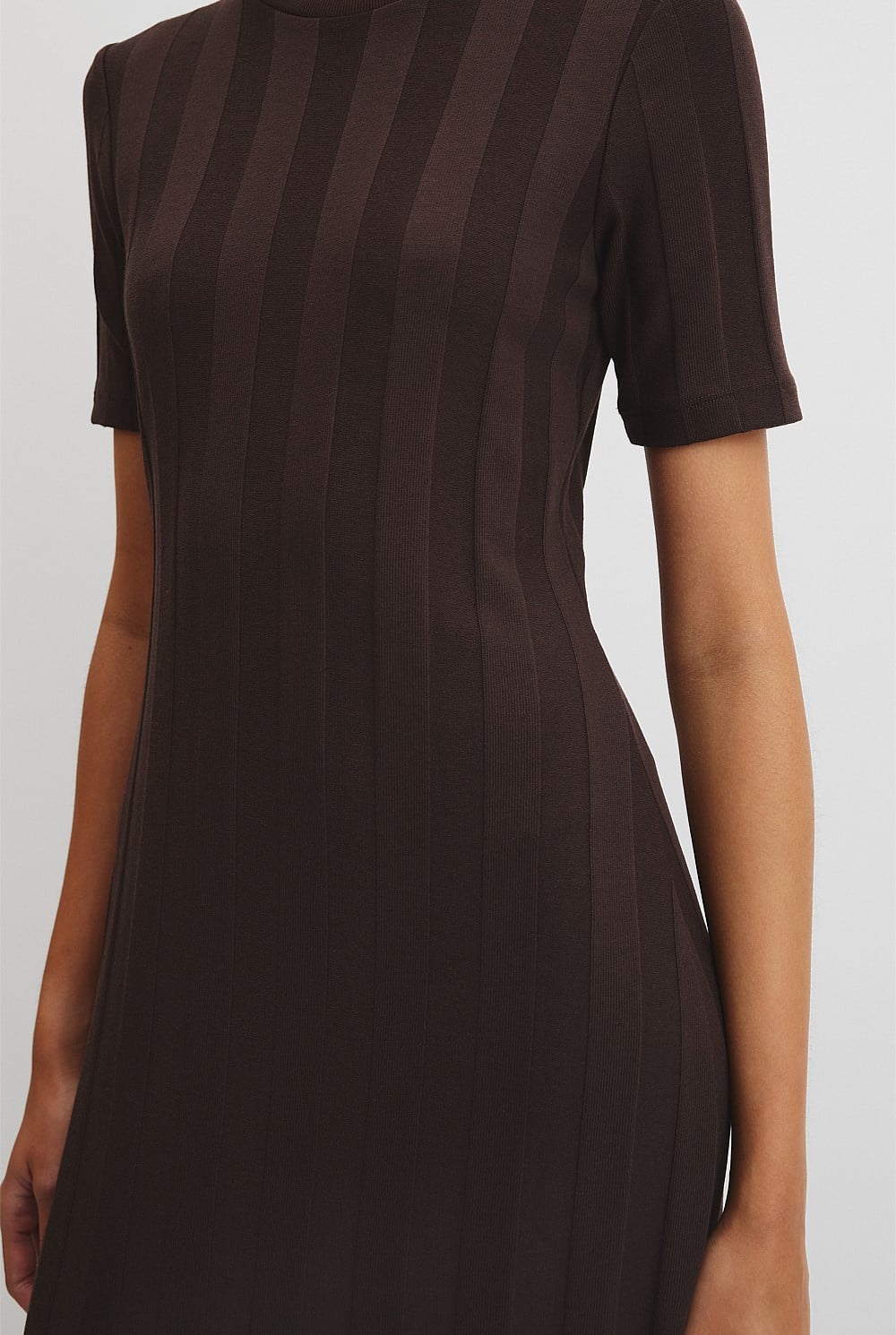Rib Midi Dress