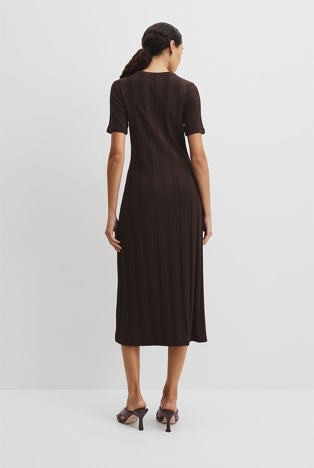 Rib Midi Dress