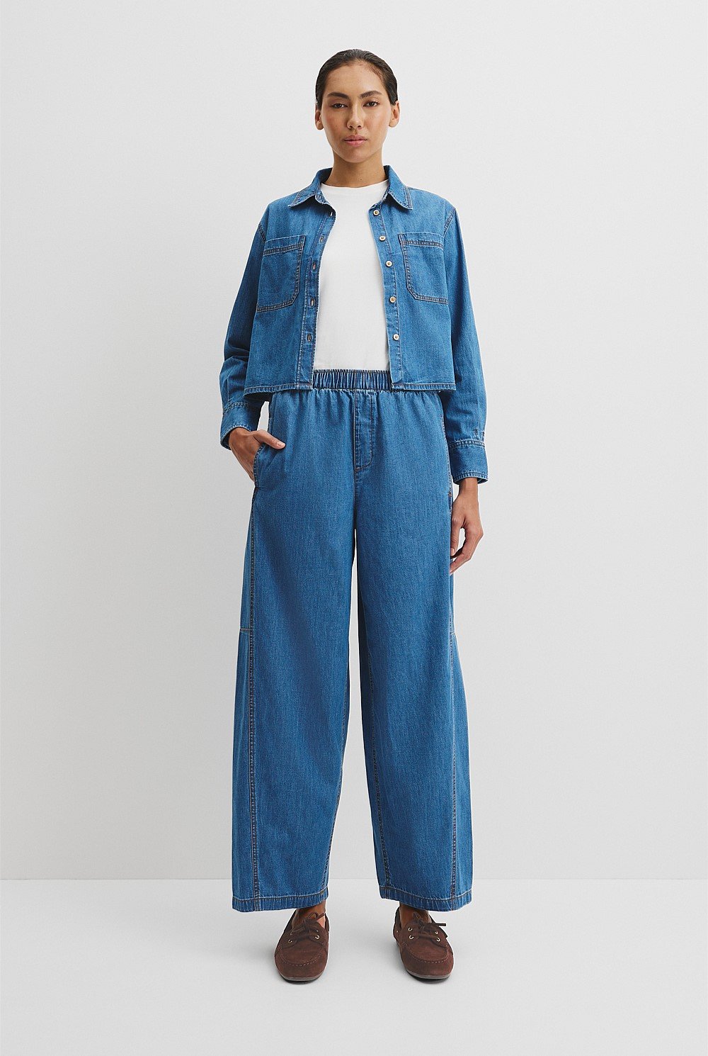 Lightweight Denim Pant