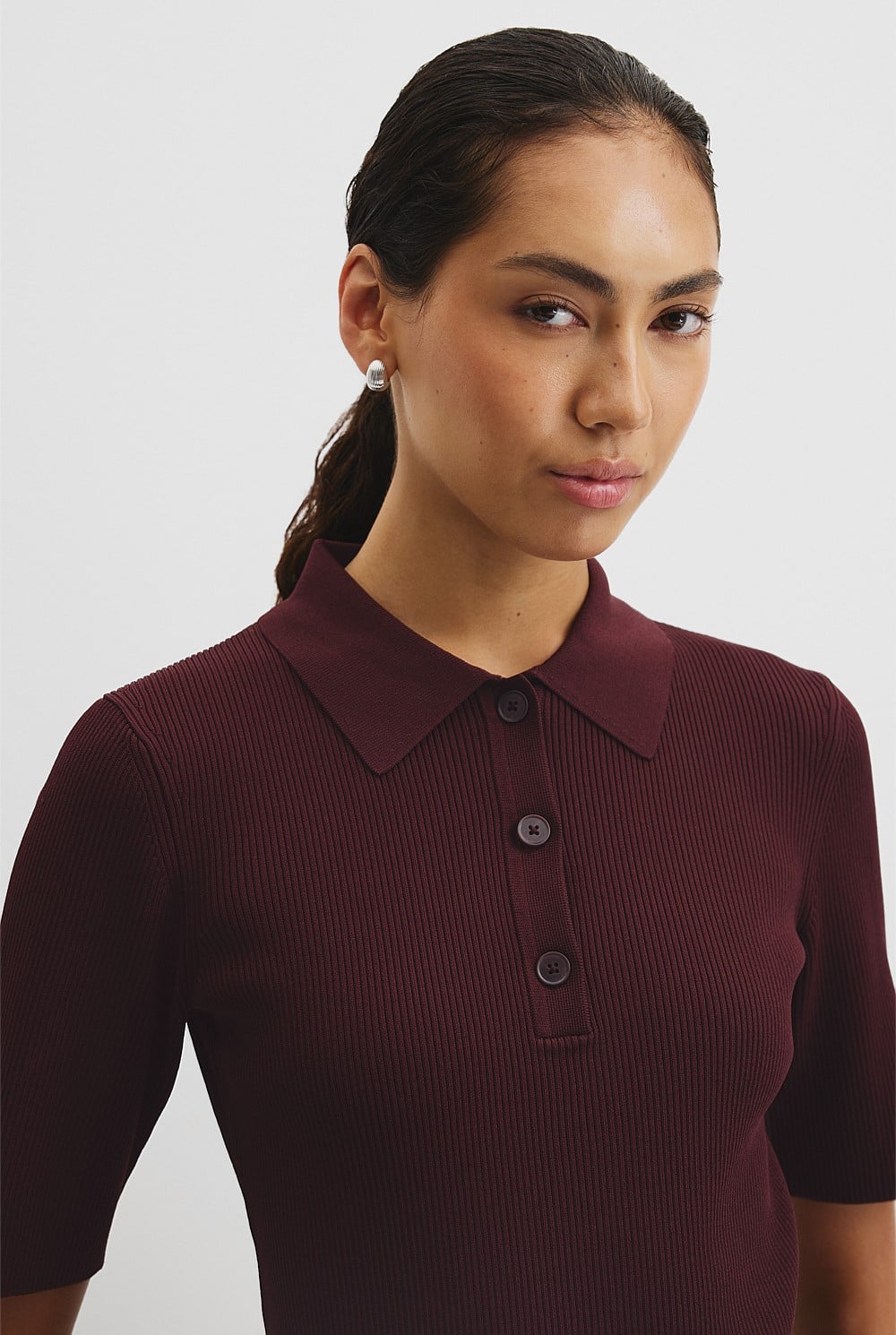 Mix Media Knit Dress