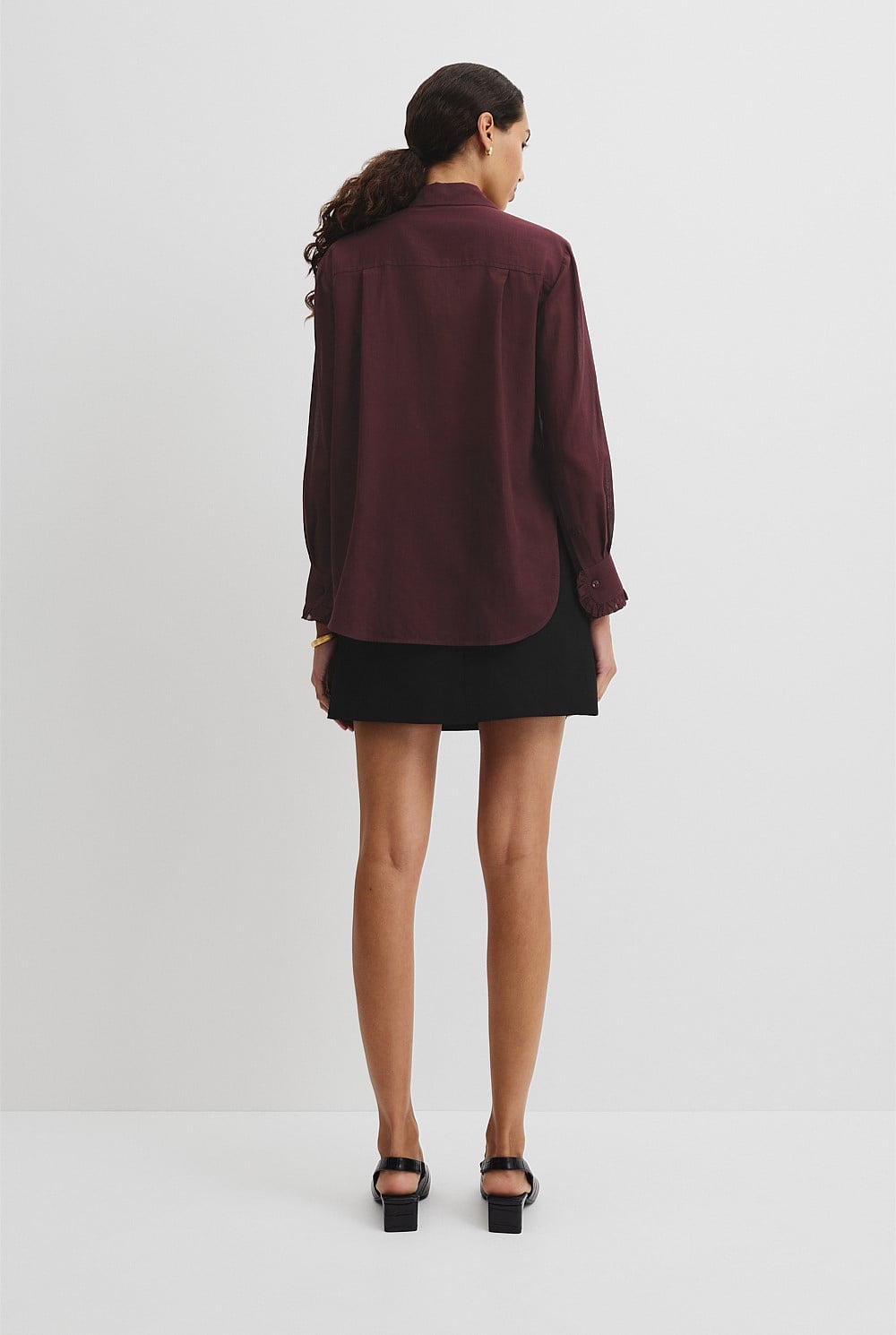 Soft Ruffle Blouse