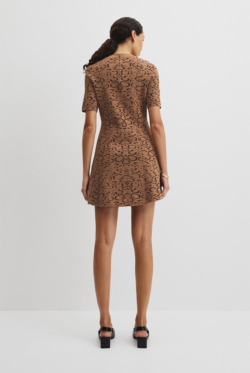 Compact Knit Mini Dress