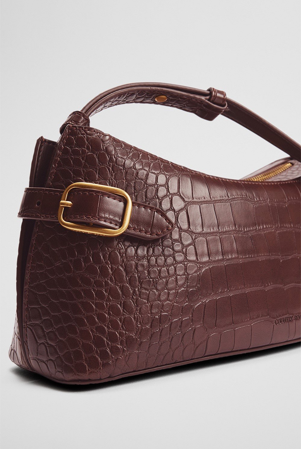 Buckle Detail Shoulder Bag