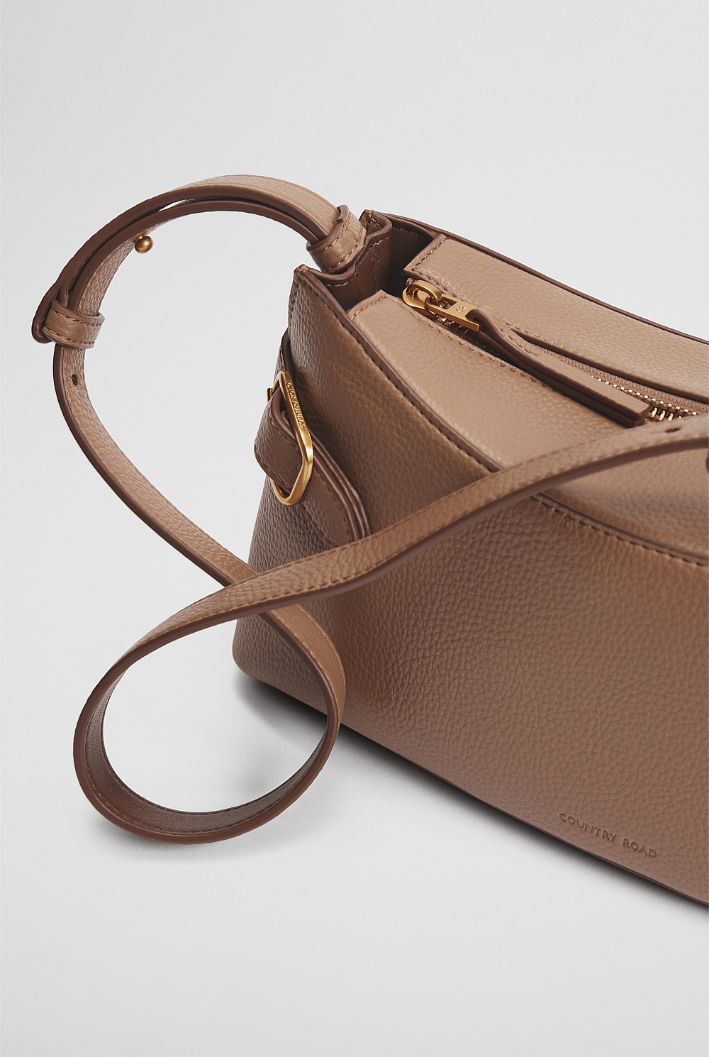 Buckle Detail Shoulder Bag