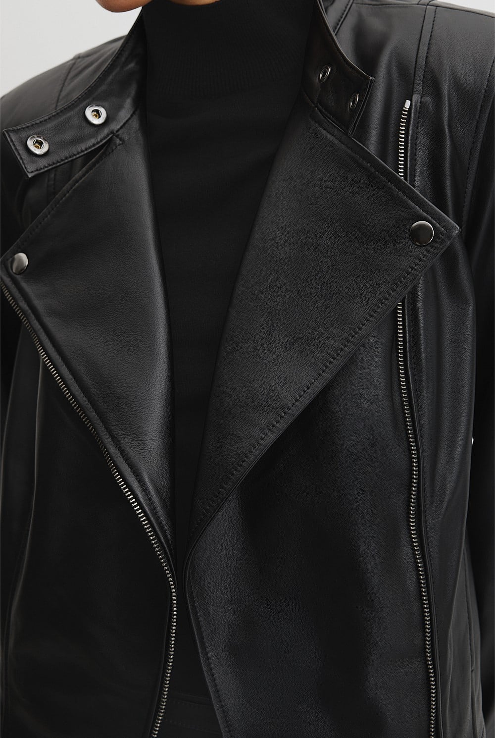 Leather Biker Jacket