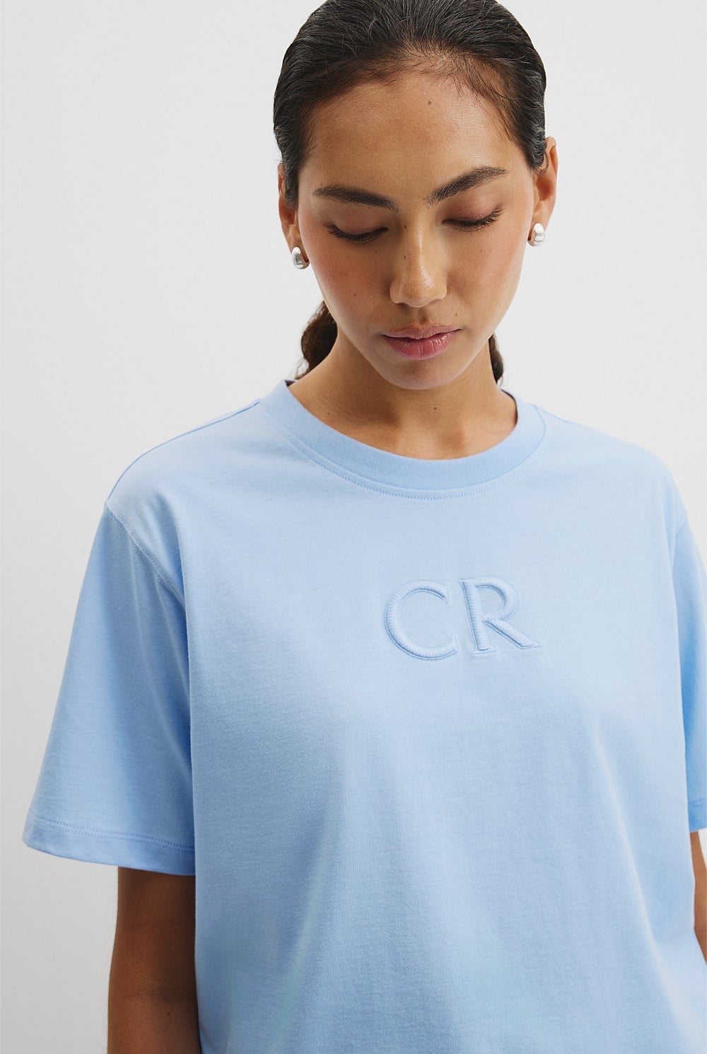 Australian Cotton CR Logo T-Shirt