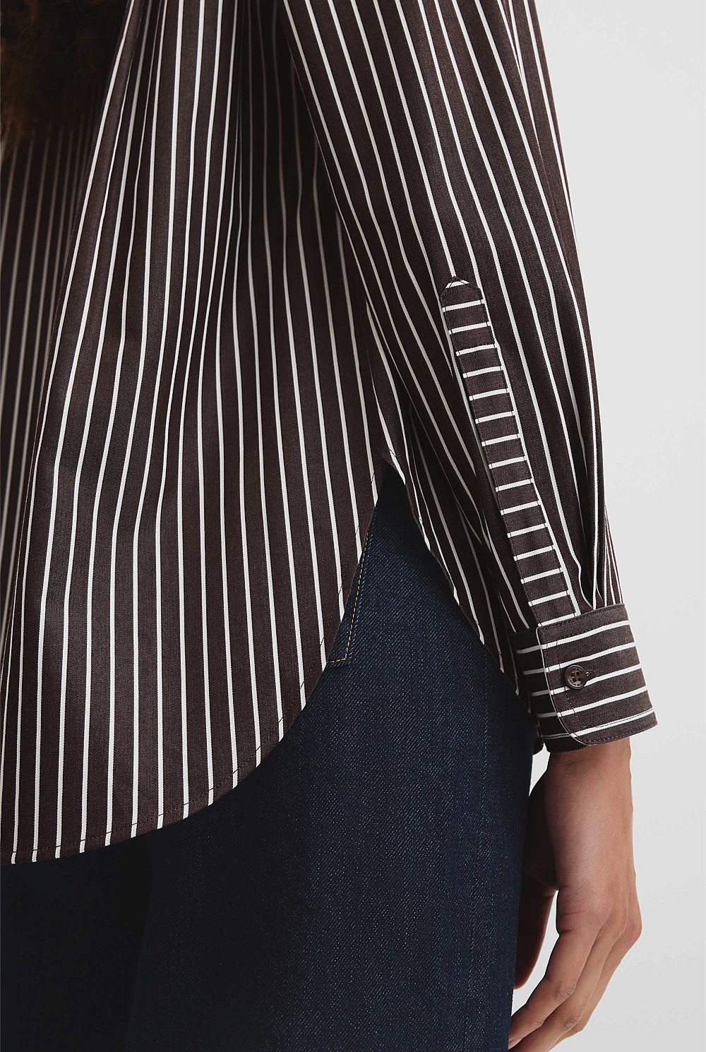 Australian Cotton Stripe Oxford Shirt