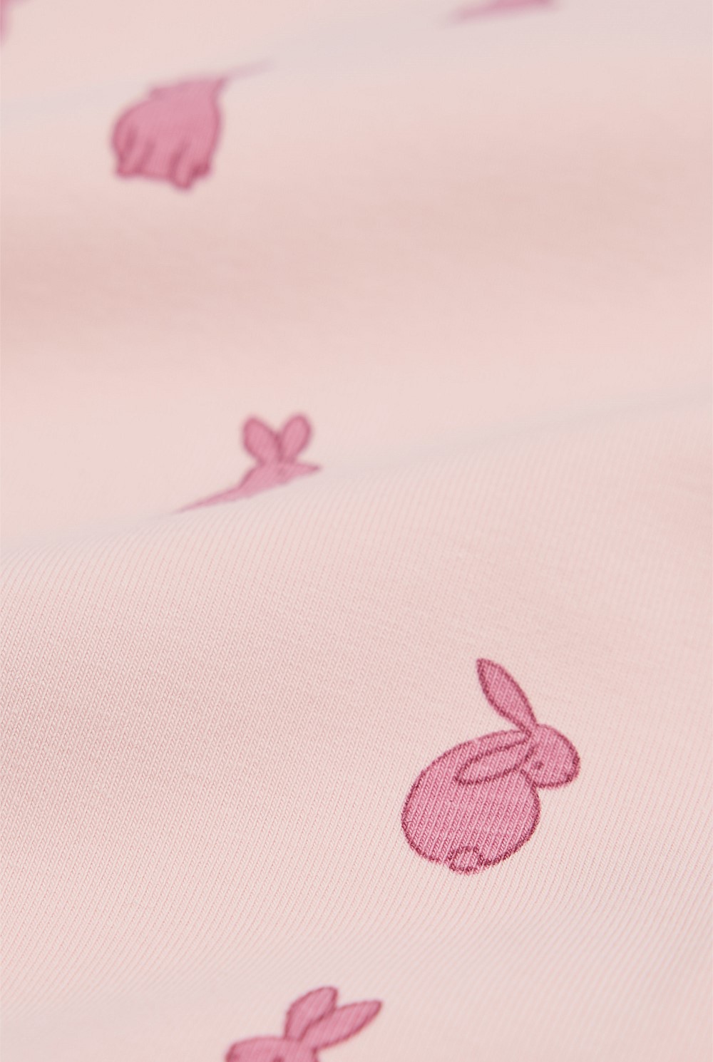 Organically Grown Cotton Blend Bunny Legging