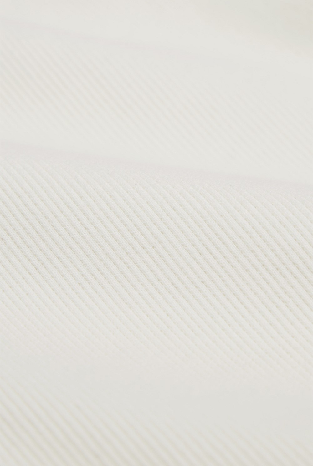 Organically Grown Cotton Soft Frill Rib T-Shirt