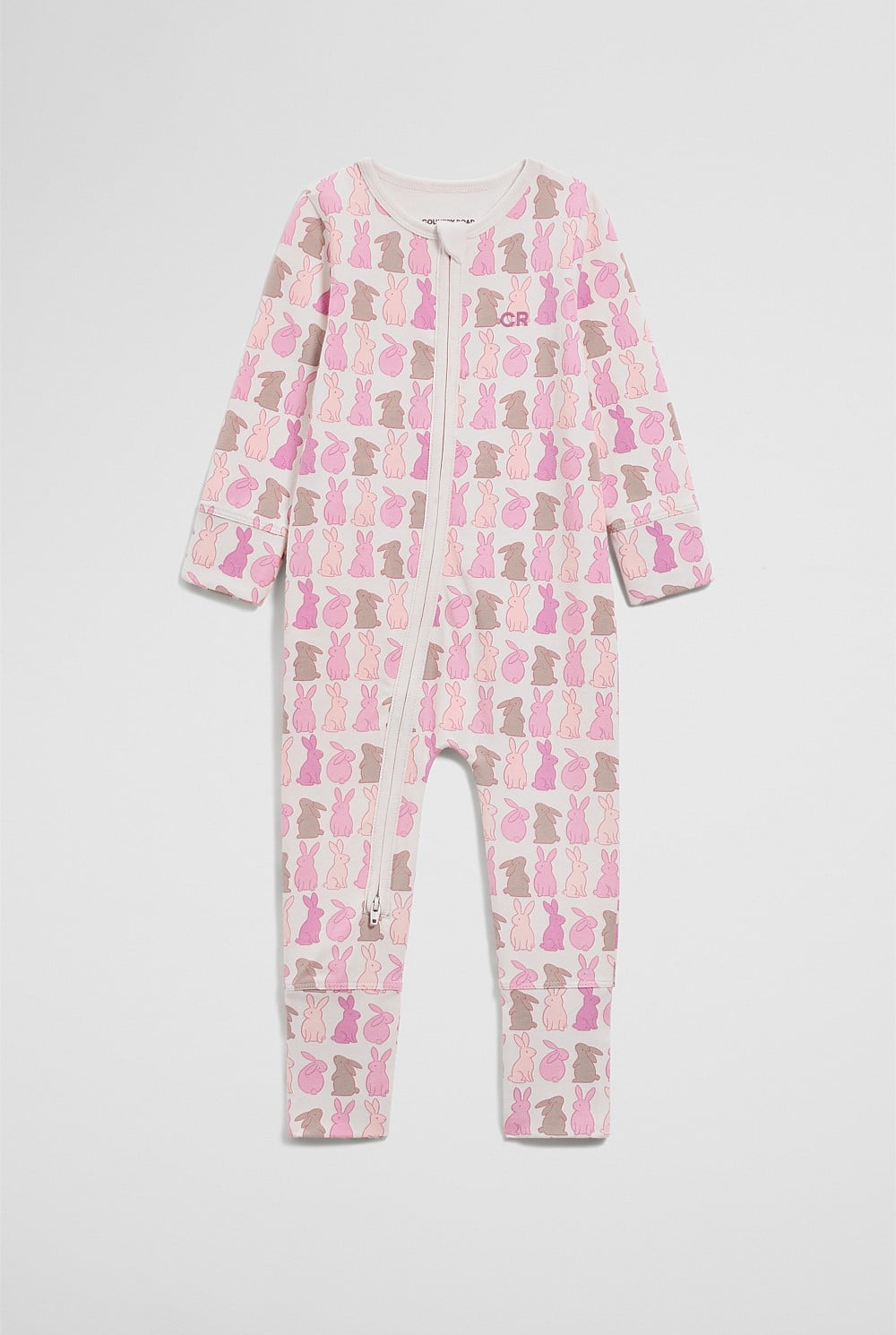 Organically Grown Cotton Cord Bunny Jumpsuit