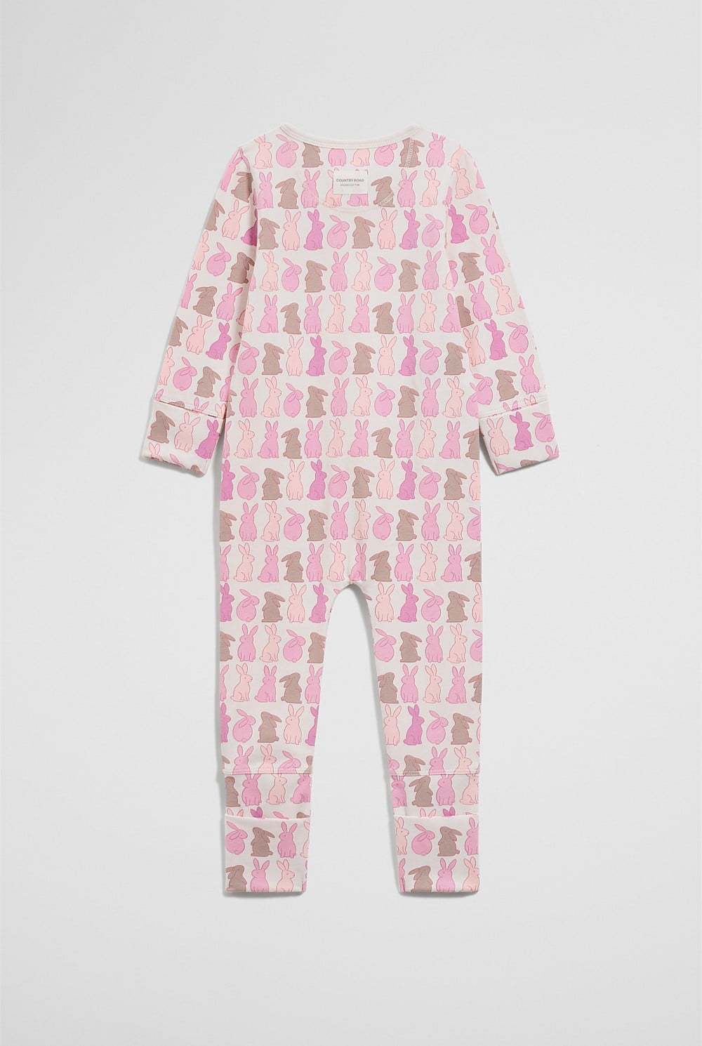 Organically Grown Cotton Cord Bunny Jumpsuit