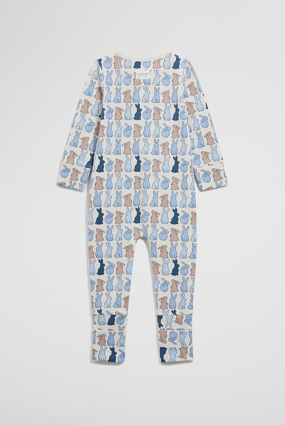 Organically Grown Cotton Cord Bunny Jumpsuit