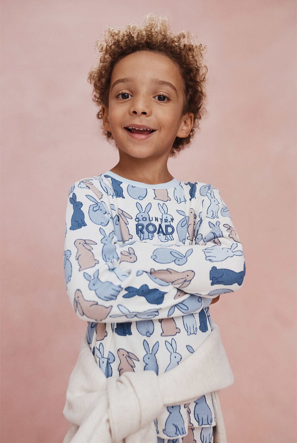 Australian Cotton Bunny Print Pyjama Set