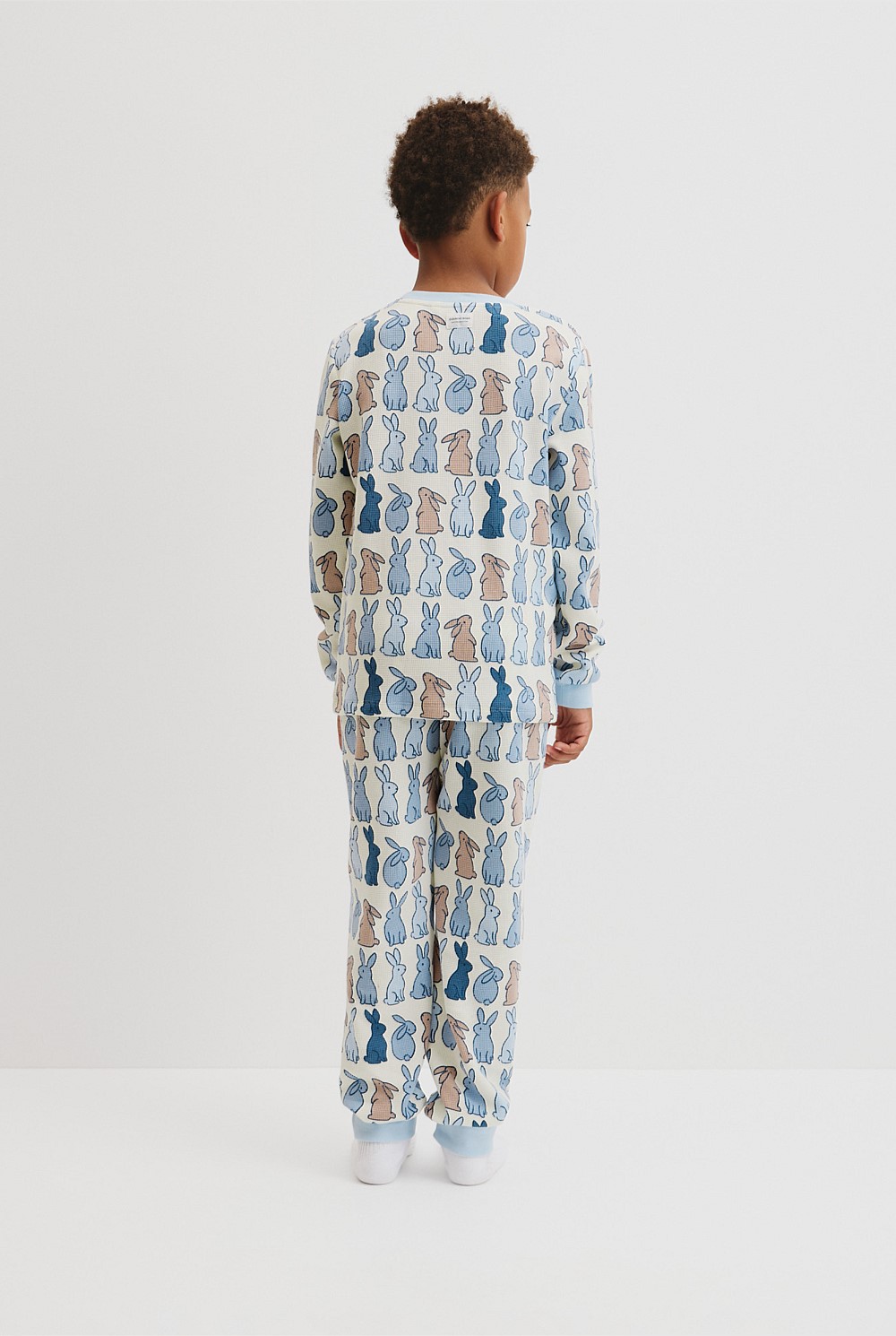 Australian Cotton Bunny Print Pyjama Set