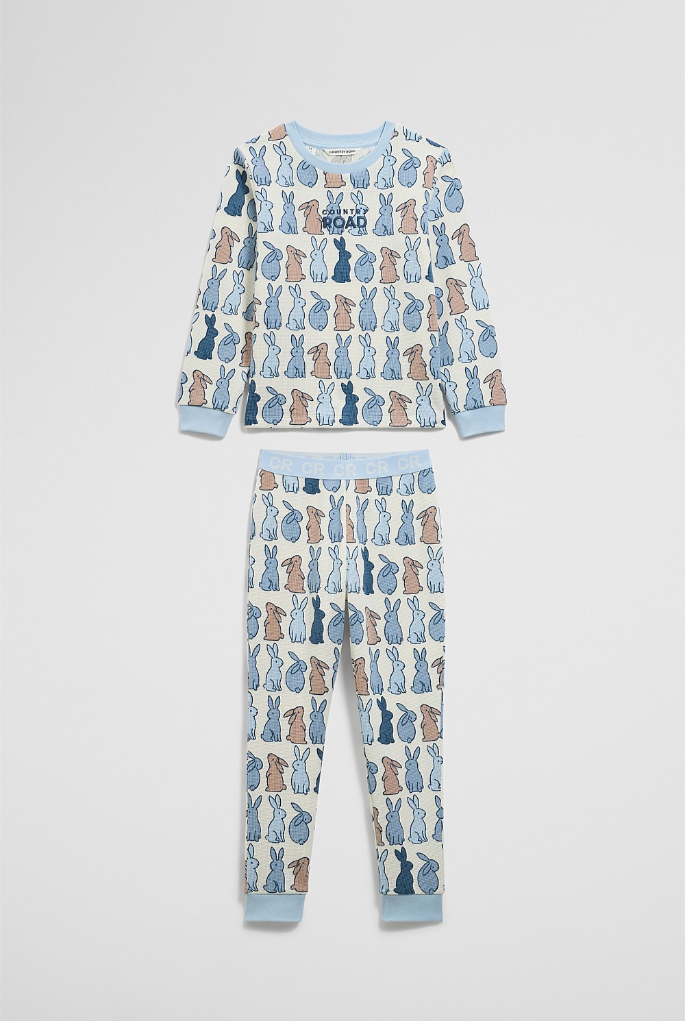 Australian Cotton Bunny Print Pyjama Set