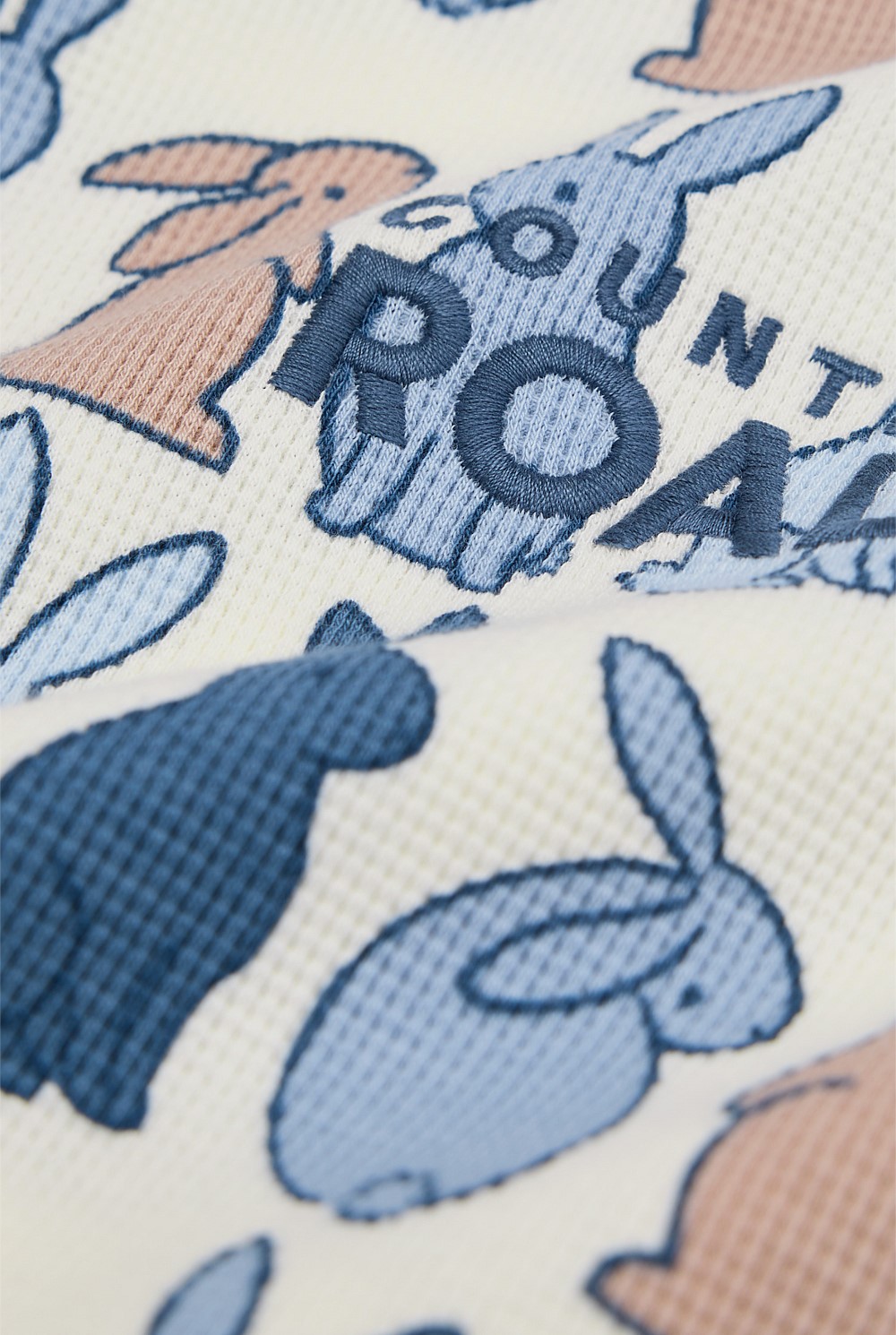 Australian Cotton Bunny Print Pyjama Set