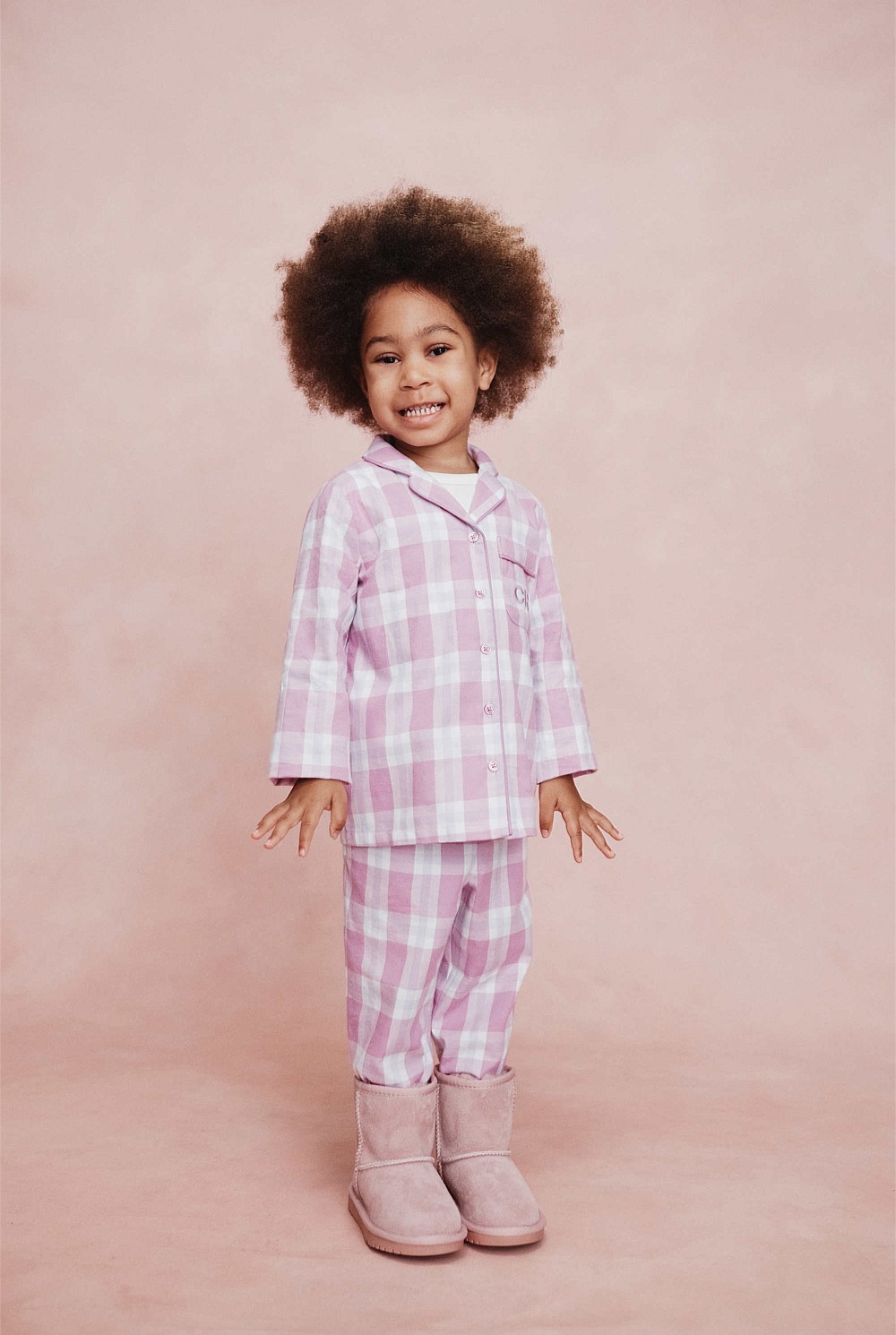 Australian Cotton Flannel Check Pyjama