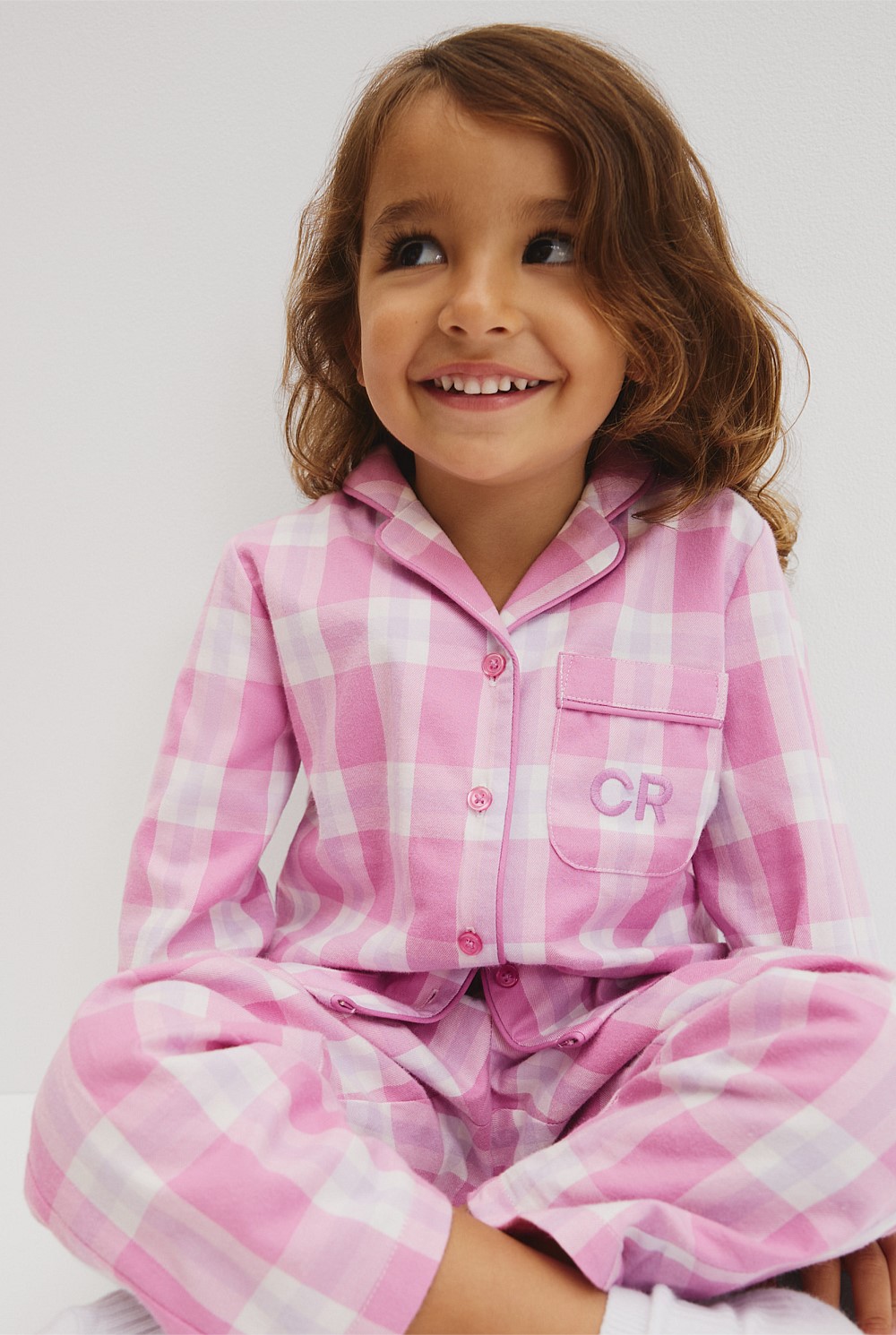 Australian Cotton Flannel Check Pyjama