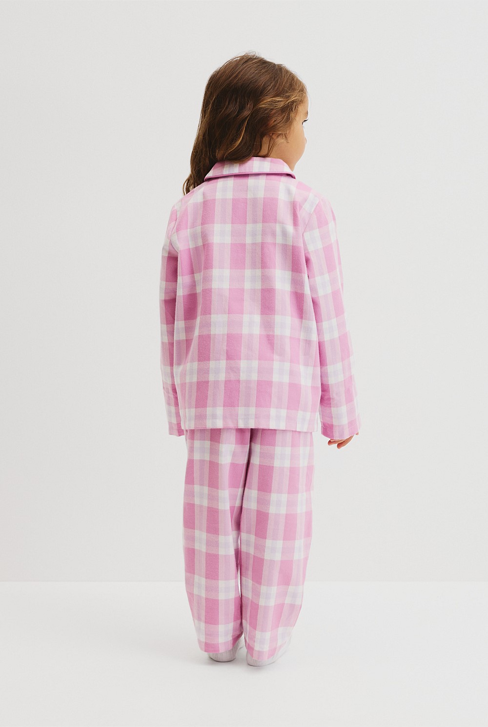Australian Cotton Flannel Check Pyjama