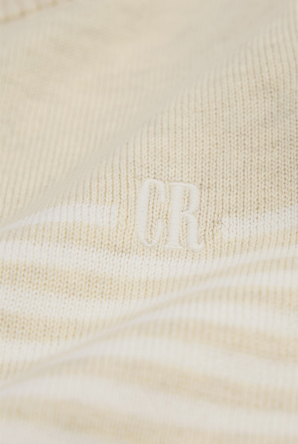 Organically Grown Cotton Logo Frilled Knit