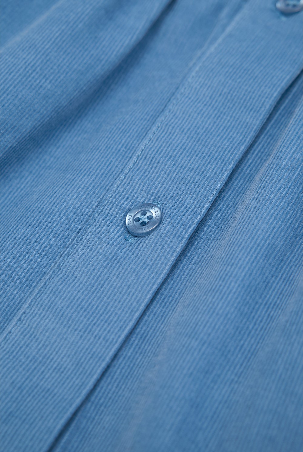 Organically Grown Cotton Long Sleeve Corduroy Dress