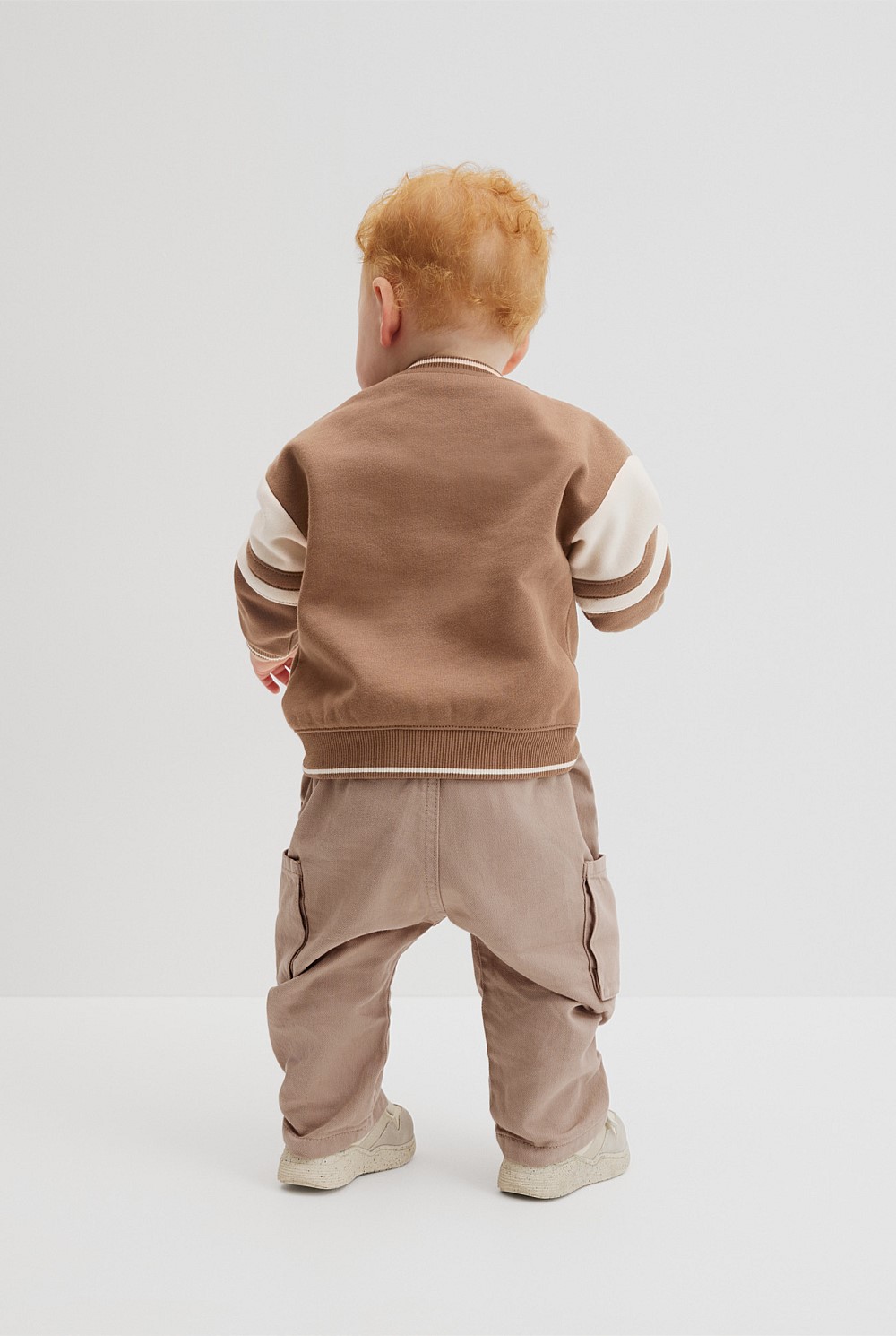 Organically Grown Cotton Oversized Country Road Boucle Sweat