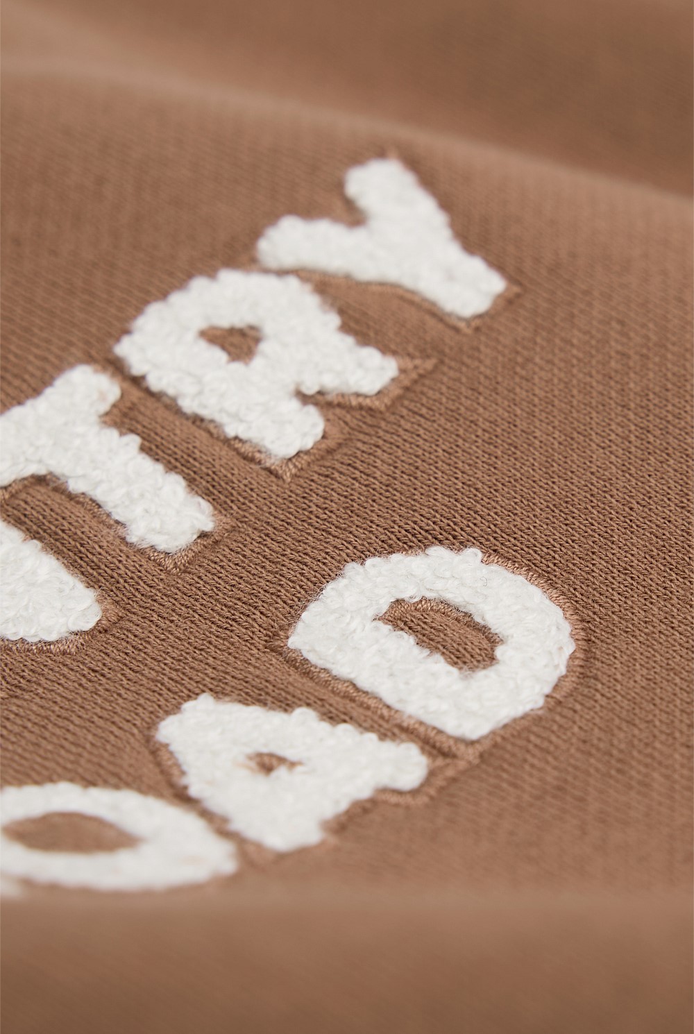 Organically Grown Cotton Oversized Country Road Boucle Sweat