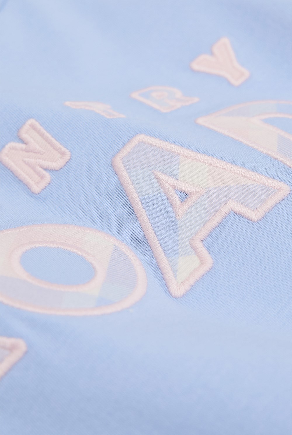 Australian Cotton Check Logo Pyjama Set