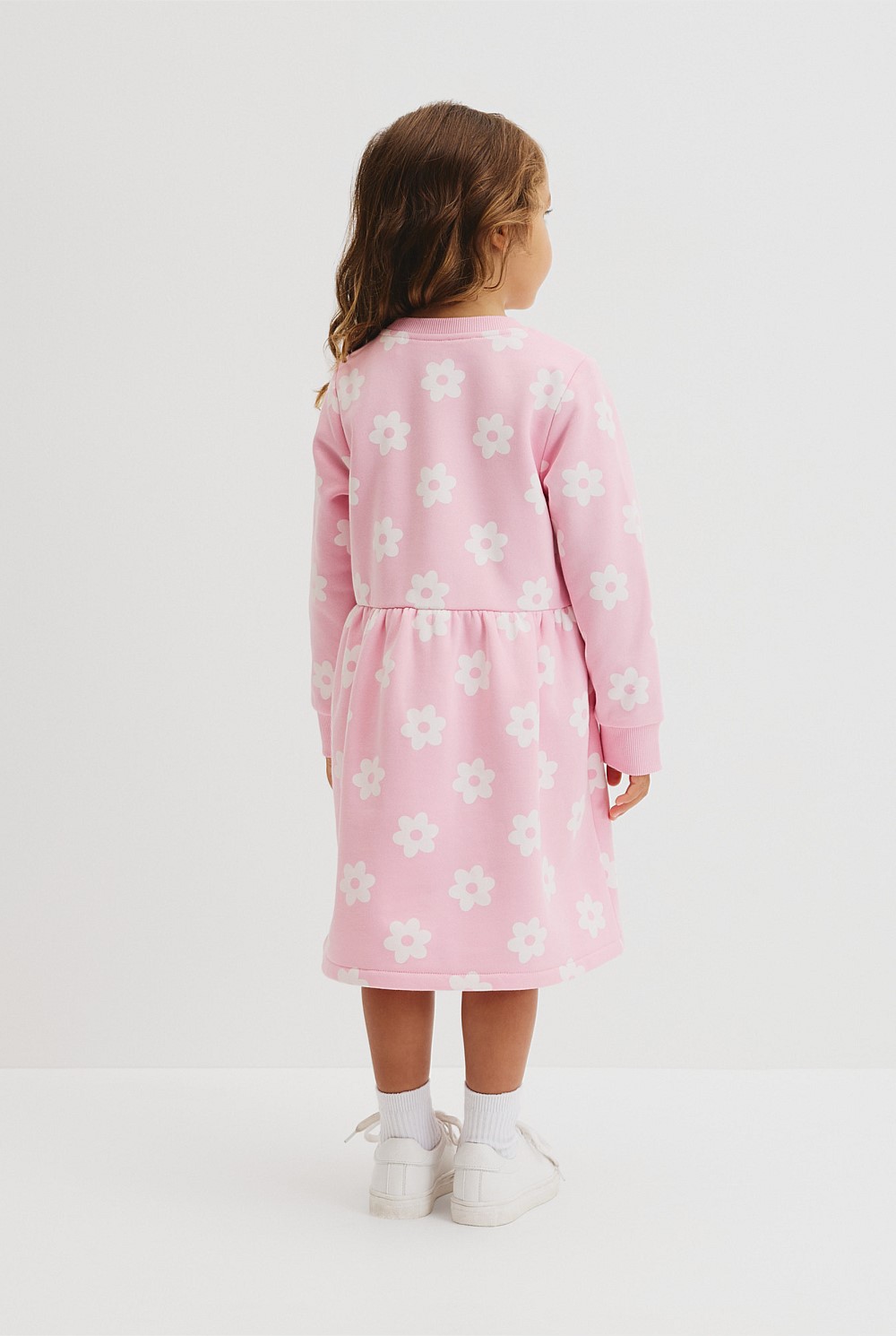 Australian Cotton Flower Sweat Dress