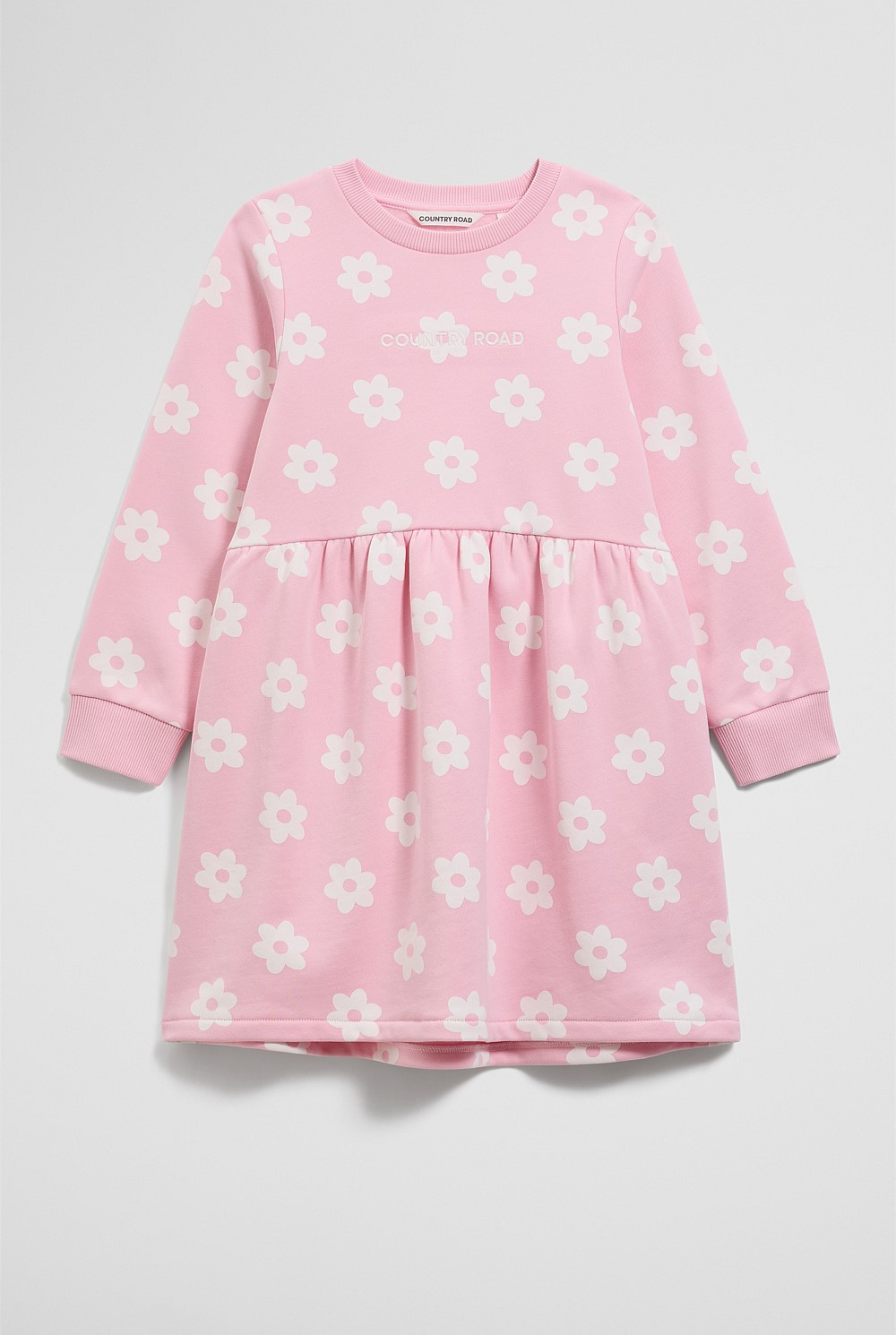 Australian Cotton Flower Sweat Dress