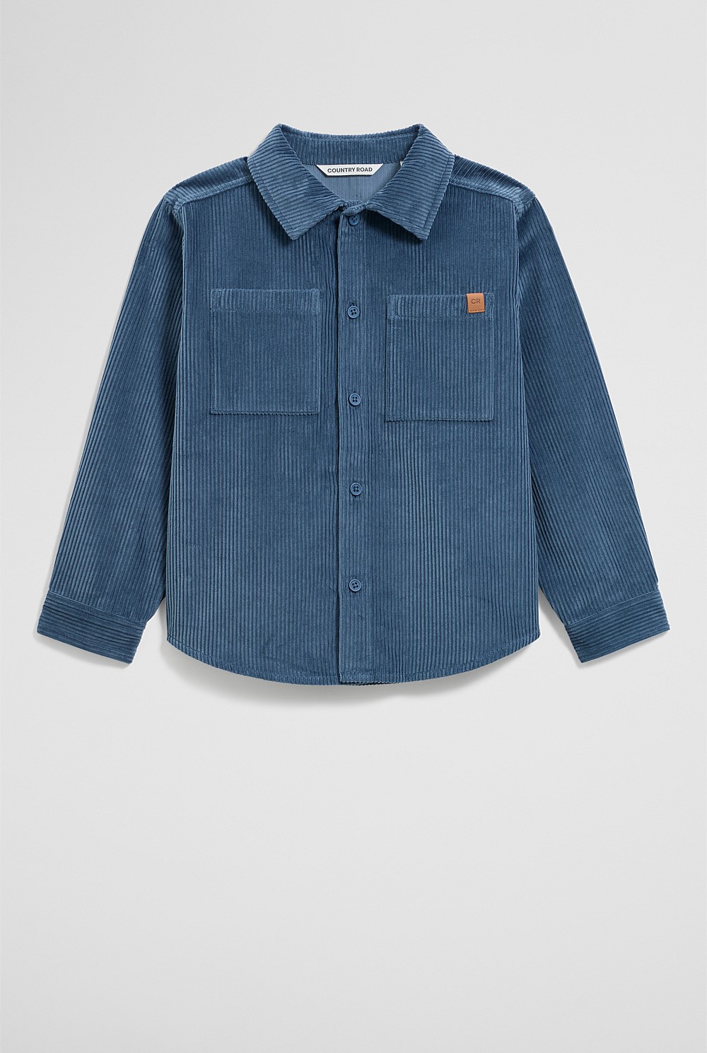 Organically Grown Cotton Cord Shacket