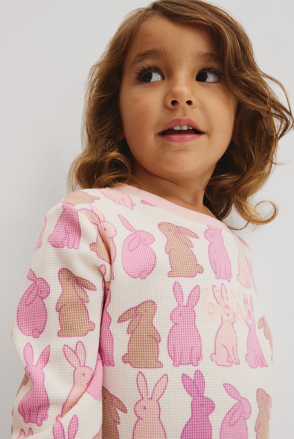 Australian Cotton Bunny Print Pyjama Set