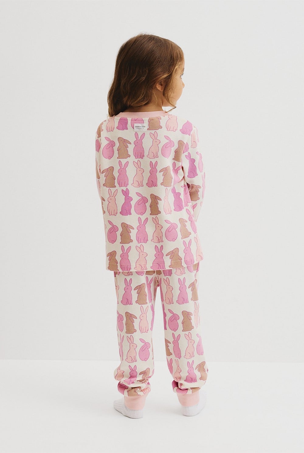 Australian Cotton Bunny Print Pyjama Set