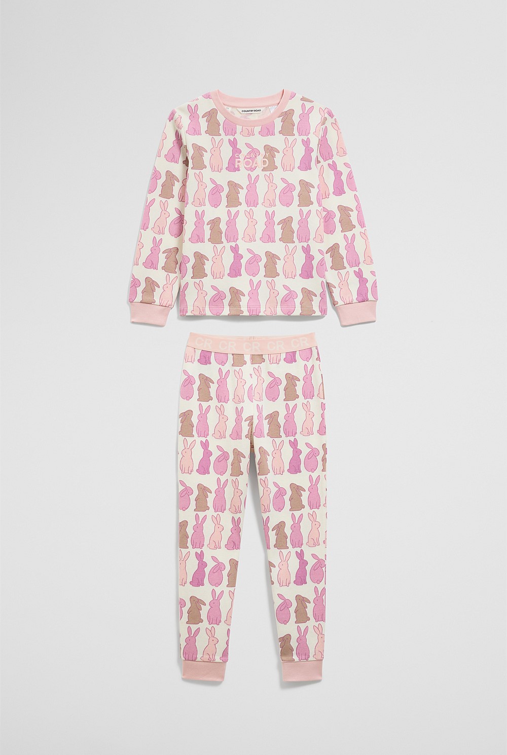 Australian Cotton Bunny Print Pyjama Set