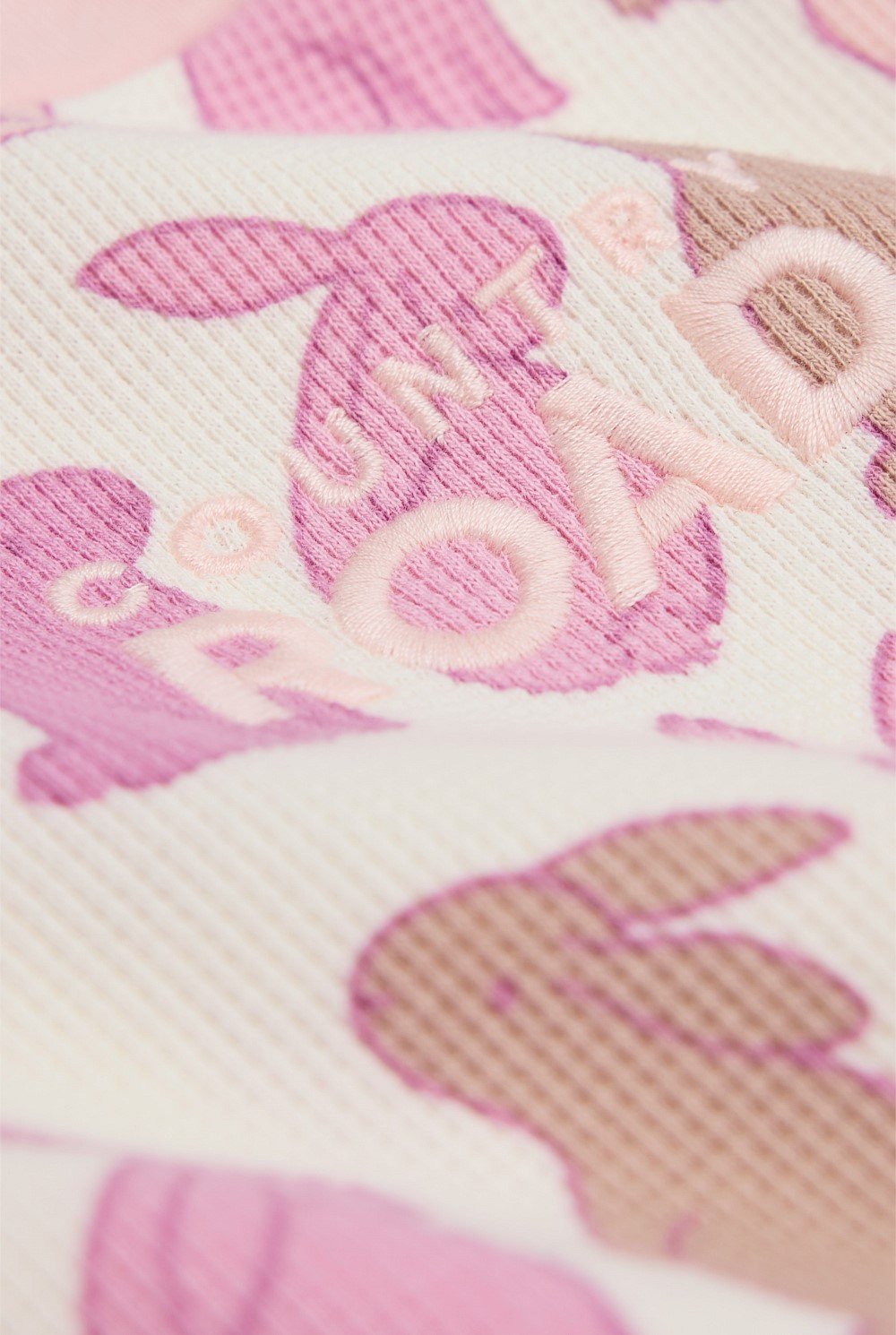 Australian Cotton Bunny Print Pyjama Set