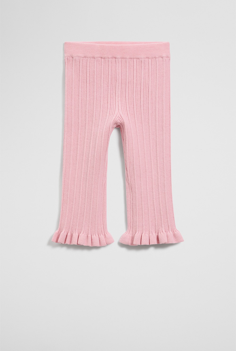 Organically Grown Cotton Rib Knit Pant