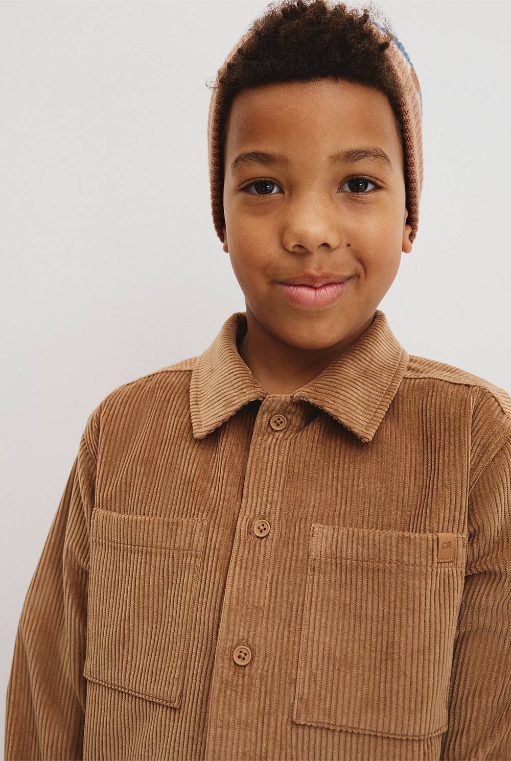 Organically Grown Cotton Cord Shacket